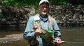 Bass in a trout stream